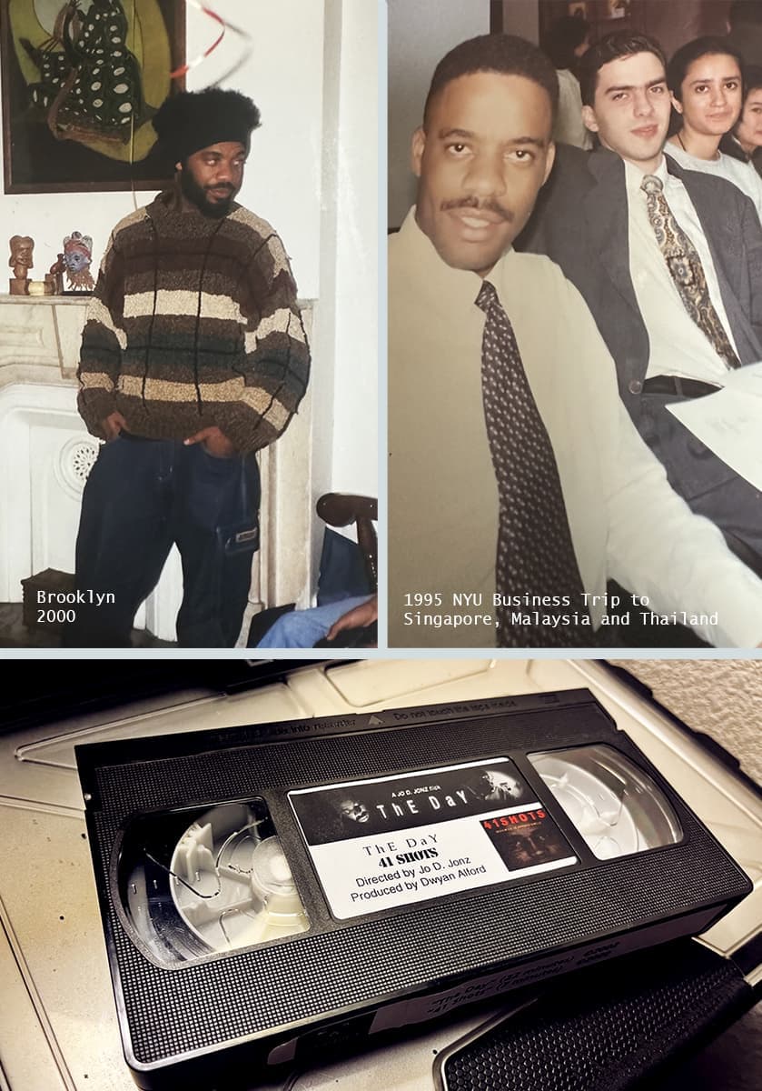 Image of Dwyan Alford in Trinidad in 1970s as a baby