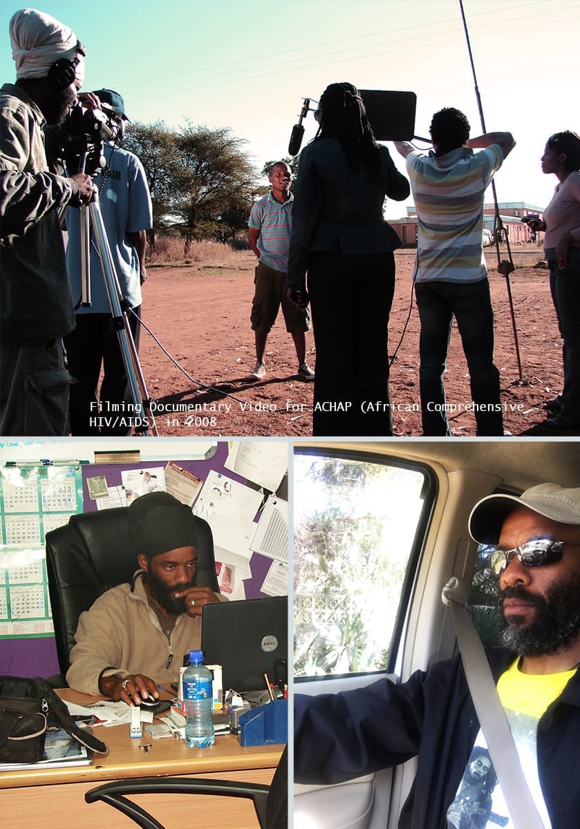 Image of Dwyan Alford in a warehouse in Portland, OR
